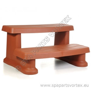 Essentials Spa Side Red Steps 