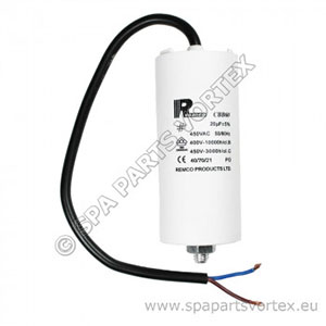 16 mfd Capacitor with leads