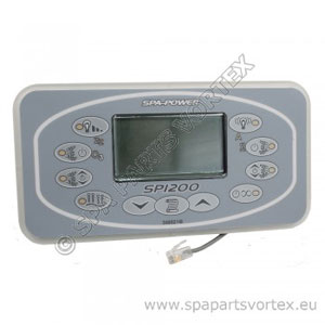 (Davey) SP1200 Rectangular Touch Panel With Overlay 