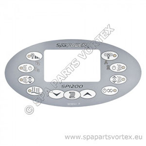 Overlay for SP1200 Oval Touch Panel