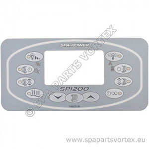 Overlay for SP1200 Rectangular Touch Panel