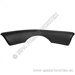 Vita Spa Long Wrap Cut Headrest Black