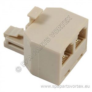 Marquis Spa 2:1 Modular Jack 6pin Connector