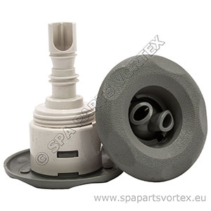 Mini Storm Grey Twin Roto 5-Point Textured (Thread in)