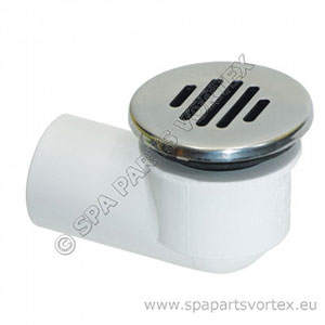 Low Profile SS Drain Assembly with 3-quarter socket