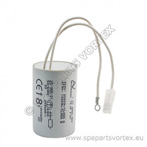 (630-6163) Marquis 18 mfd Capacitor with leads