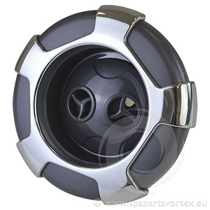 CMP Typhoon Crown 5-1/4 Inch RotoPulse Jet, SS with Grey