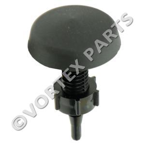 Air Button - micro transmitter, bulb style, 33mm, black