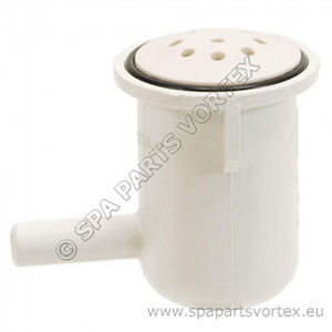 Air Injector Pepper Pot Elbow Style White